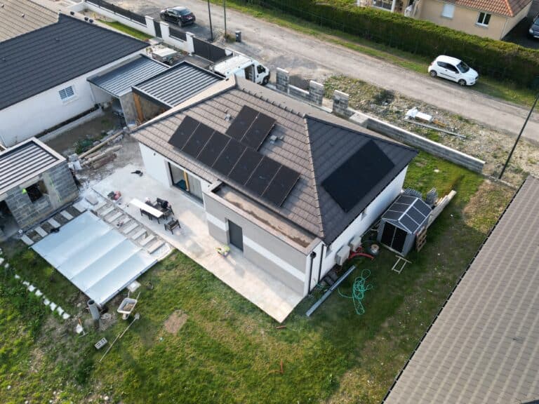 Installation photovoltaïque à Uzos (64)